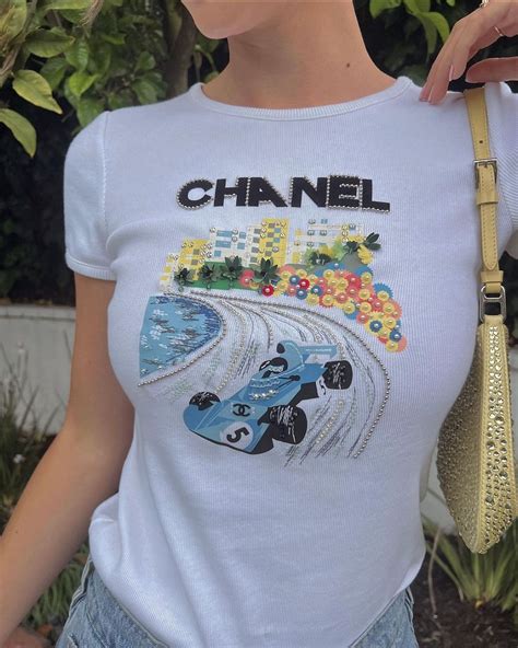 chanel f1 tshirt dupe|chanel's formula 1 tees.